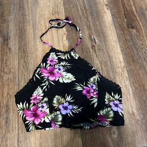 ⭐️ forever 21 floral halter top